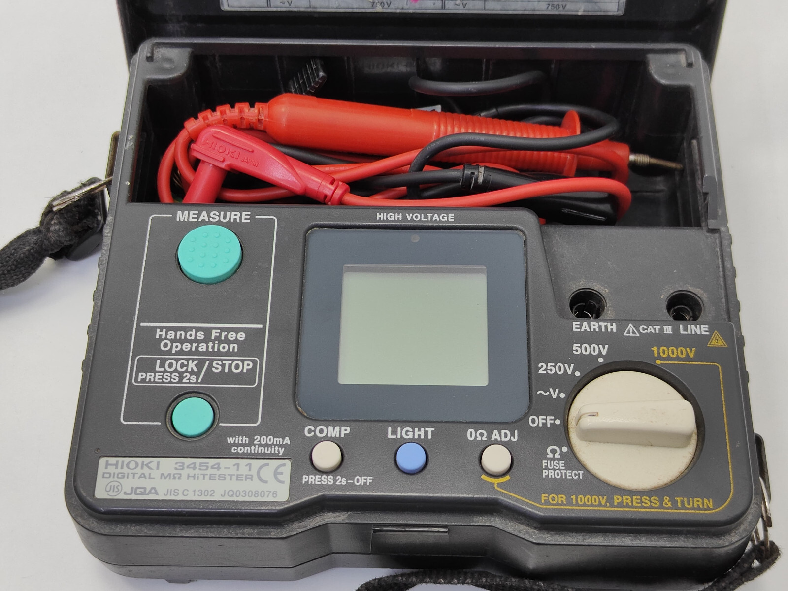 HIOKI 3454-11 DIGITAL HiTESTER , HC#300 (TESTED WORKING)