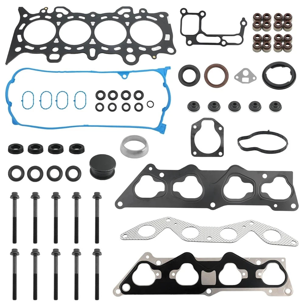 Cylinder Head Gasket Set with Bolts for 01-05 Honda Civic 1.7L D17A1 Cylinder Head Gasket Set with Bolts for 01-05 Honda Civic 1.7L D17A1