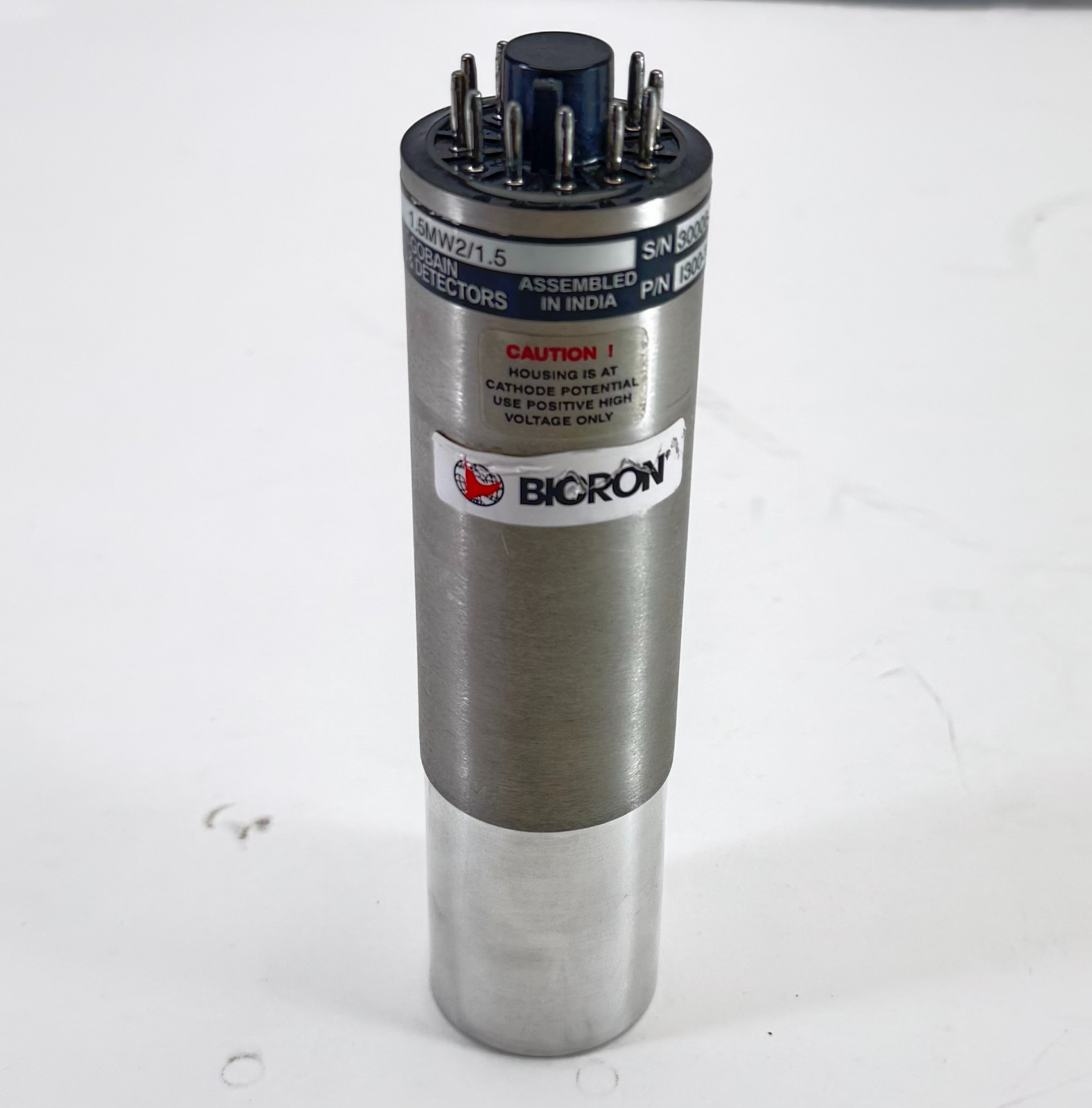 Bicron Saint-Gobain 1.5MW2/1.5 Scintillation Detector Probe I300-1042 Bicron Saint-Gobain 1.5MW2/1.5 Scintillation Detector Probe I300-1042