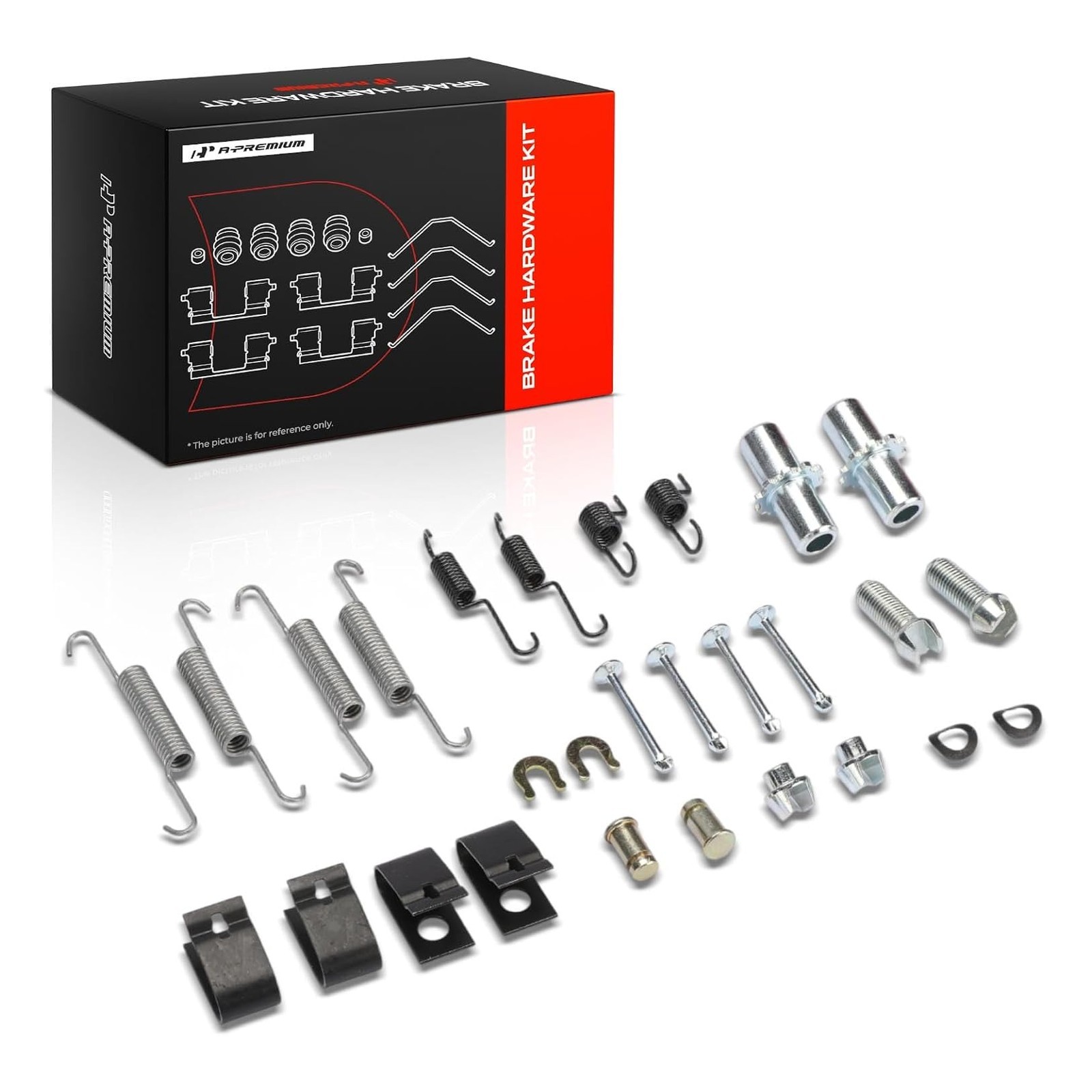 A-Premium Rear Side Drum Brake Hardware Kit