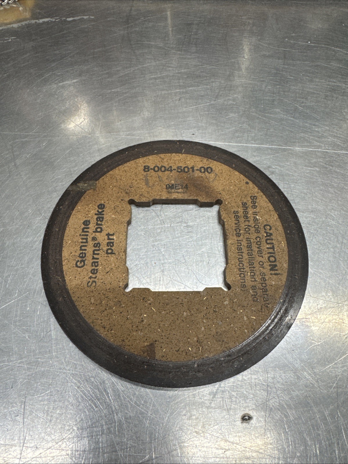 Stearns Genuine Brake Part  8-004-501-00 Friction Disk