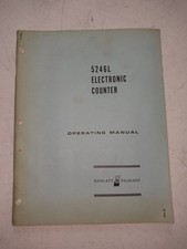 Original HP 5246L Electronic Counter operating and manual 05246-9001 picture
