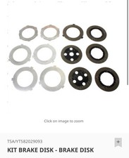 (NEW) HYSTER YALE FORKLIFT BRAKE DISK KIT WET BRAKES 582029093 | 4068069 picture