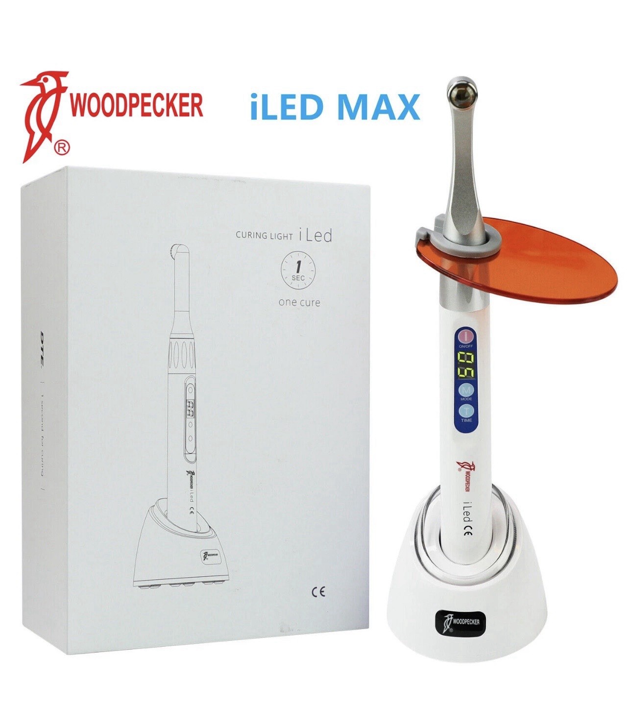 100% Genuine Woodpecker iLed Max Light Lamp Metal Head White