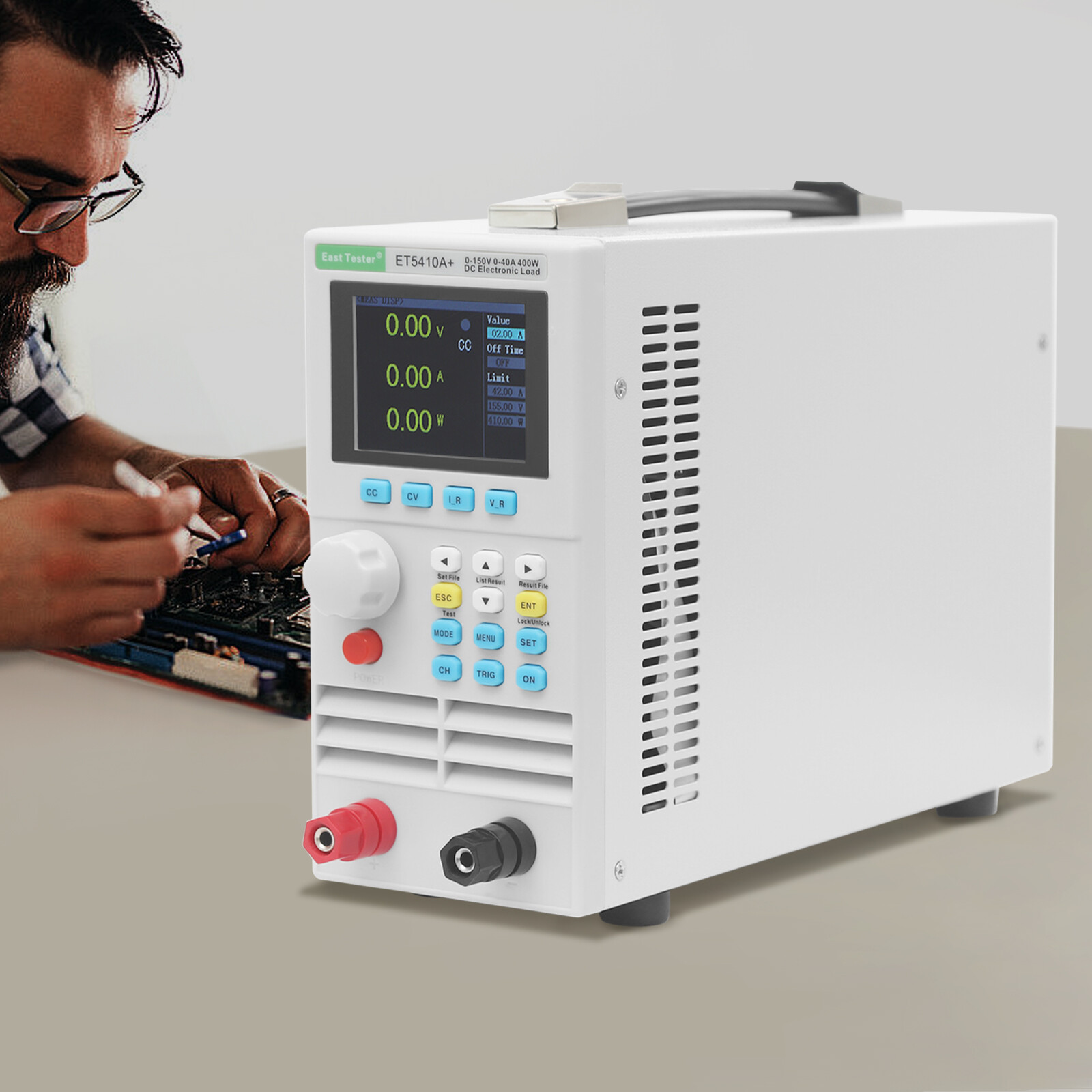 High Accuracy ET5410A+ DCElectronic Digital Load Tester Single Channel 150V0-40A