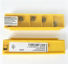 KENNAMETAL CCMT060204LF CCMT2151LF KC5010 CNC Carbide Inserts 10Pcs US Stock picture