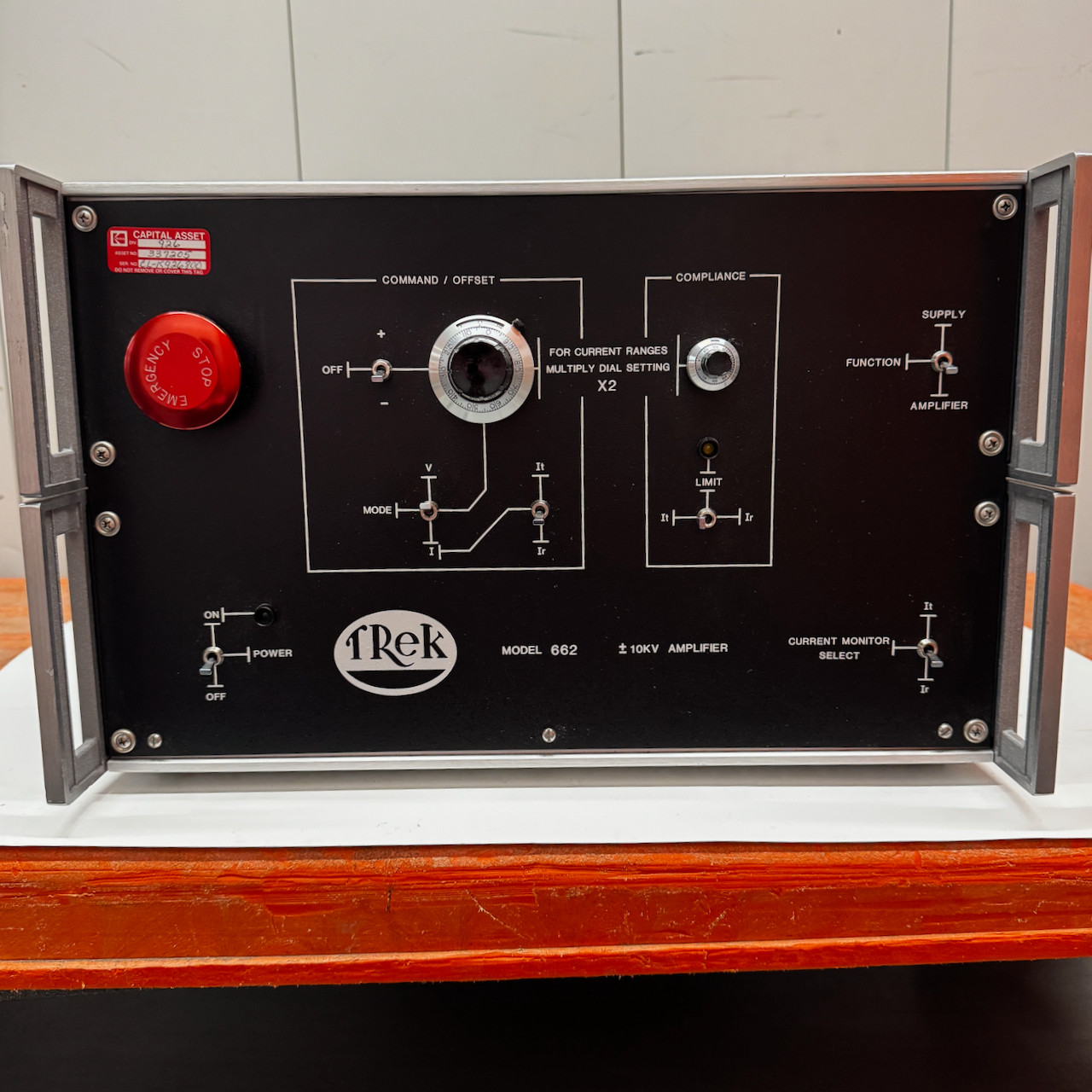 TREK 662 High Voltage Amplifier ±10kV HV Power Supply Controller Made USA