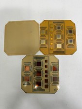 Vintage Semiconductor Photomask Glass Plates IC Circuit Lithography Mask Lot  picture