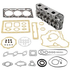 Complete Cylinder Head & Full Gaskets Kit for Kubota D1105 Engine 16022-03043 picture