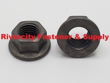 M10-1.25 JIS Flange Nuts Small Hex M10x1.25 Nut 10mm x 1.25 Smooth Flange 10.9 P picture