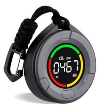 Portable CO2 Detector Mini Indoor Monitor NDIR Sensor Alarm Calibration LCD Home picture