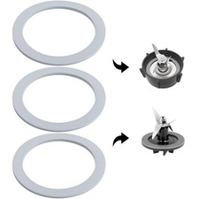 3 Pcs Blender Gasket for Oster and Osterizer Blender ORing Rubber Ring Seal R... picture