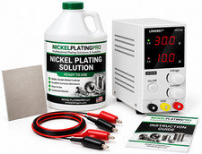 Complete Nickel Electroplating Kit 1 Gallon – Power Supply & Bath picture