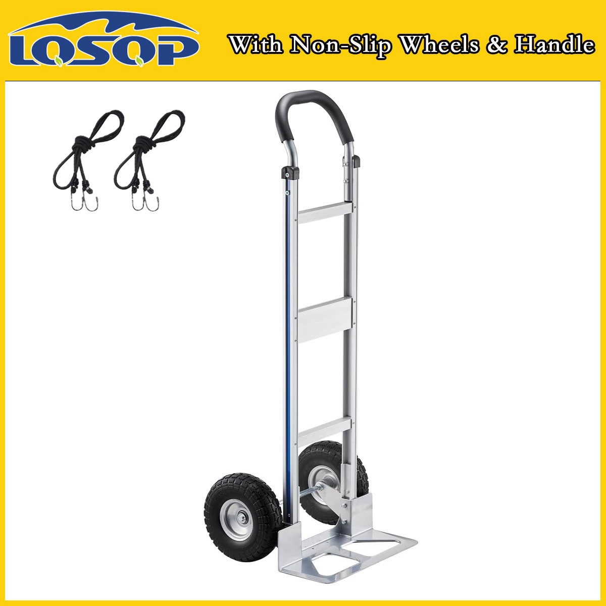 Aluminum Hand Truck Dolly Cart Heavy Duty 600 LBS Capacity Platform Hand Cart Aluminum Hand Truck Dolly Cart Heavy Duty 600 LBS Capacity Platform Hand Cart