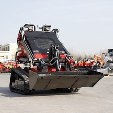 2025 Mini Crawler Track Skid Steer Loader B&S 13.5HP EPA Gas  Vertical picture