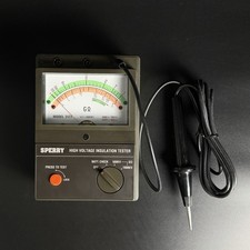 A.W. Sperry 3123 Analog High Voltage Insulation Tester - Missing Box & Cords picture