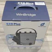 Winbridge S98 Plus 50W Voice Amplifier Speaker with 2 Microphones - Brand New picture