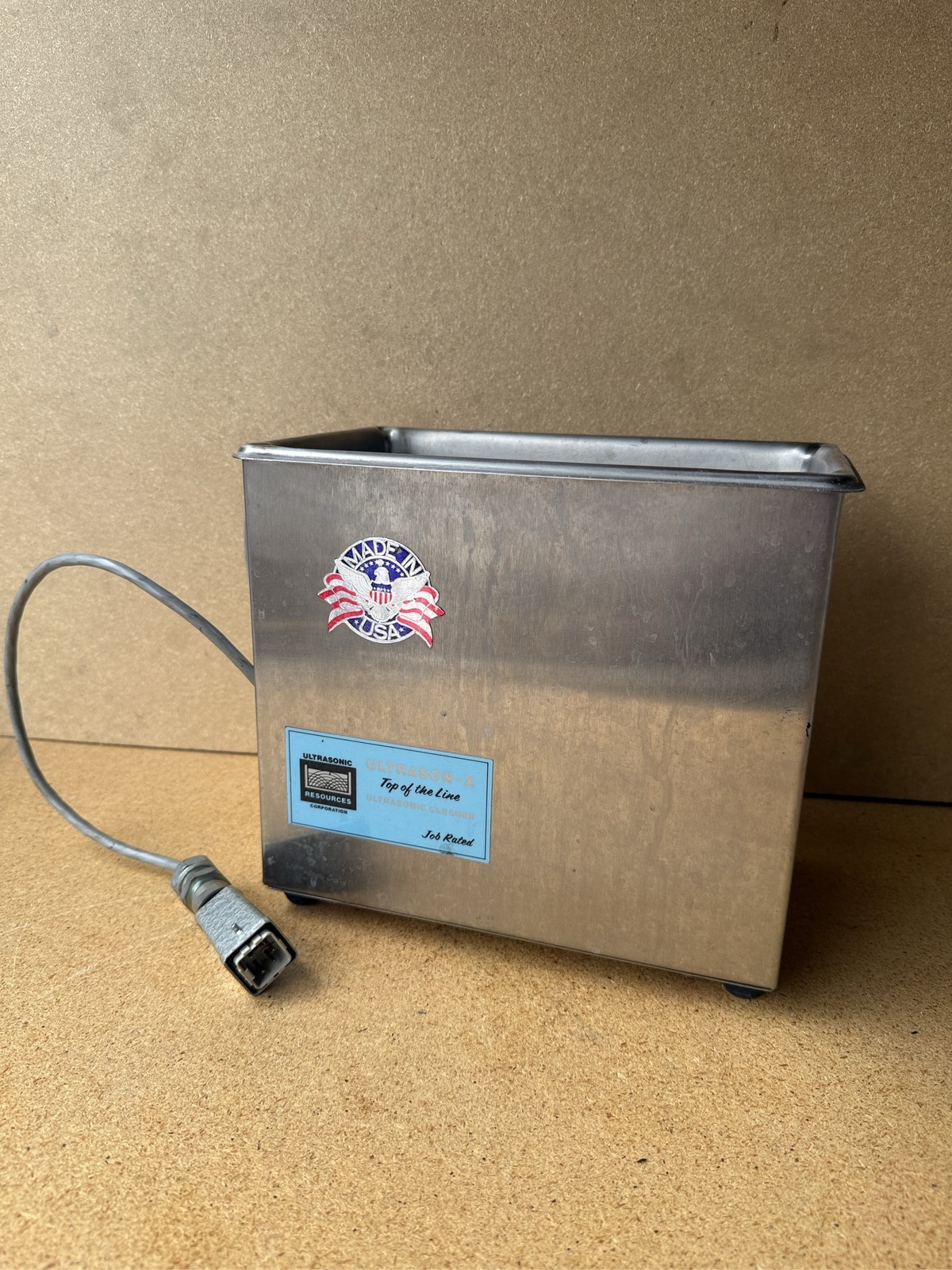 Ultrasonic Resources Stainless Steel Industrial Ultrasonic Cleaner Bath