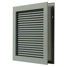 National Guard L-700-Rx-12X12 Door Louver, 10 1/4 In H, 10 1/4 In W picture