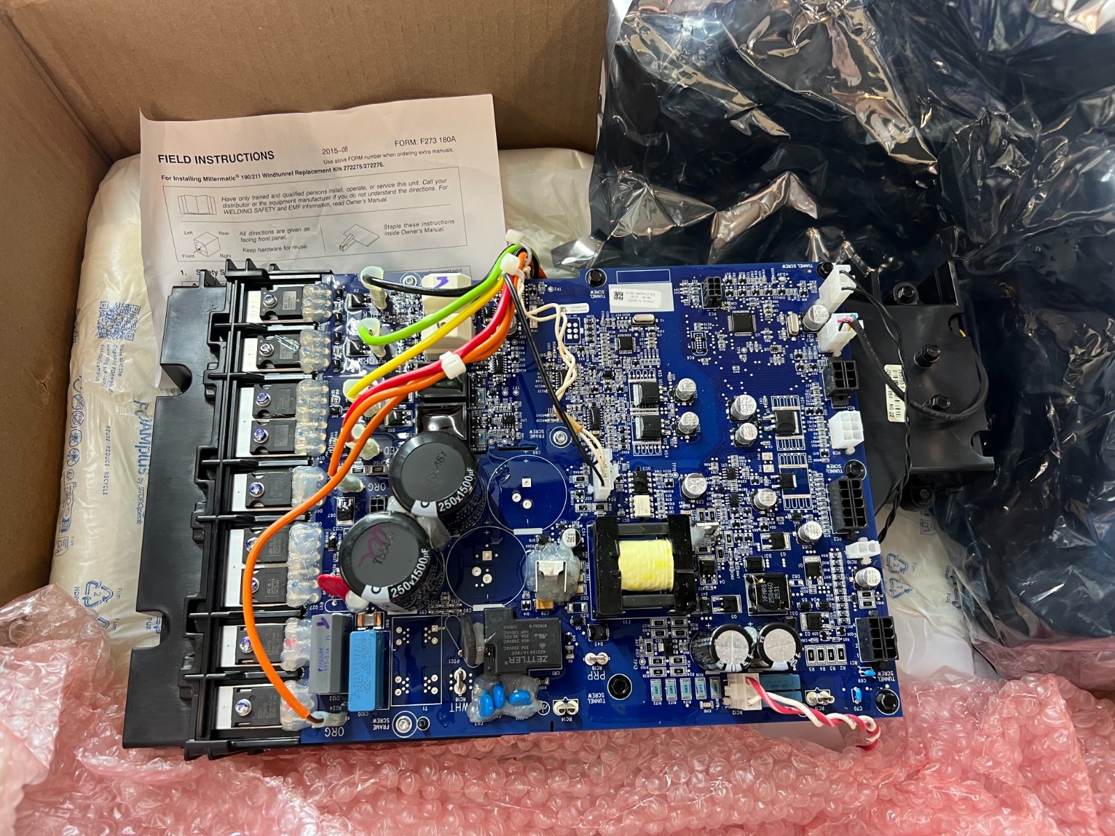 NEW Miller 272276 Kit, Millermatic 211  Main Board, MM211 Windtunnel And PCB