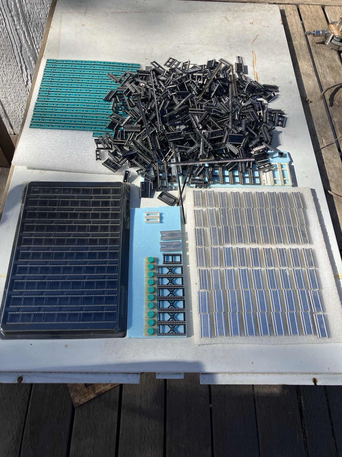Large Lot Augat Misc. IC Sockets