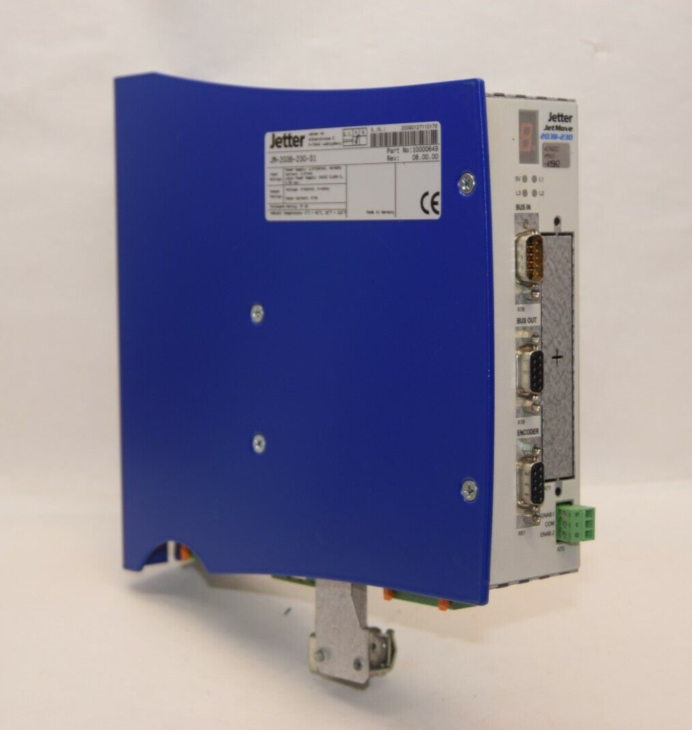 JETTER JM-203B-230-S1 JetMove 203B-230 230V Servo Ampilifier Drive