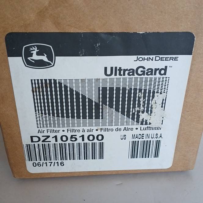 John Deere UltraGard Air Filter DZ105100 for John Deere Heavy Equipment