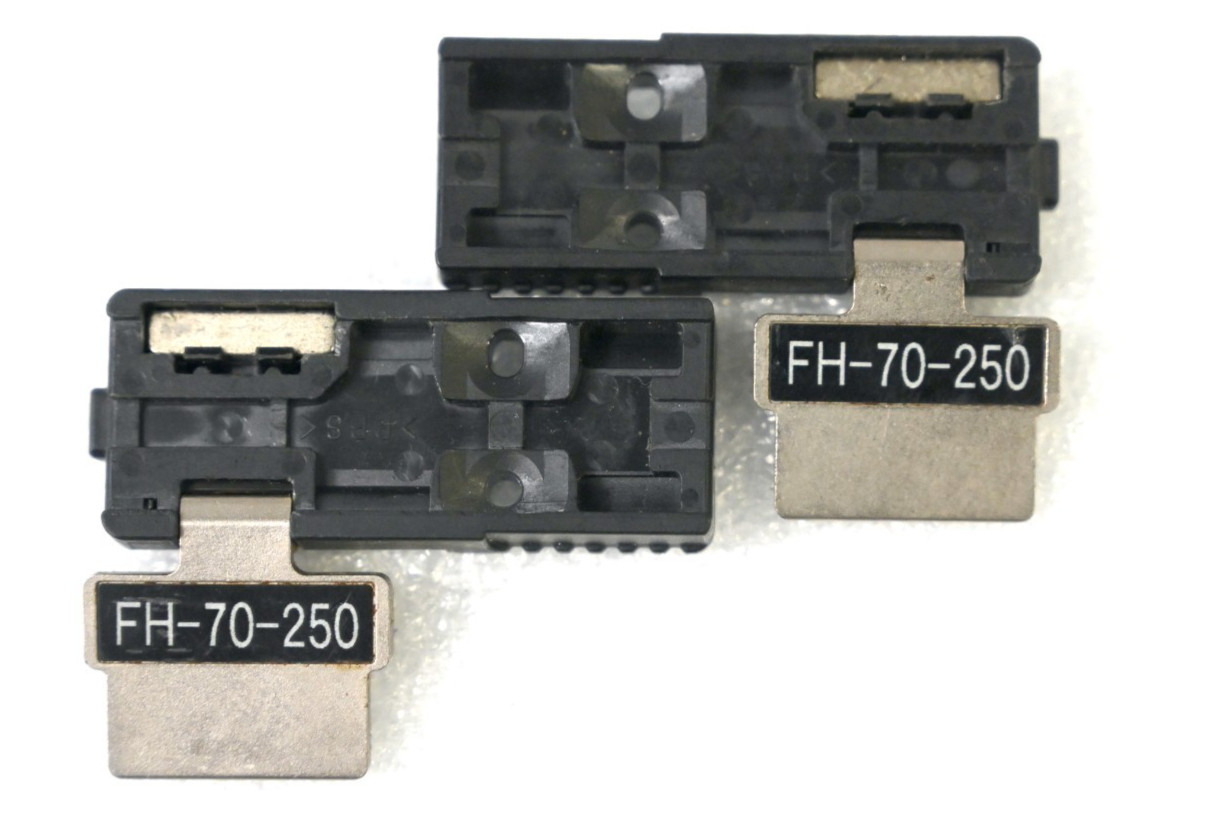 OEM AFL Fujikura FH-70-250 Fiber Holder Set - Single Strand 250um Fiber Optic