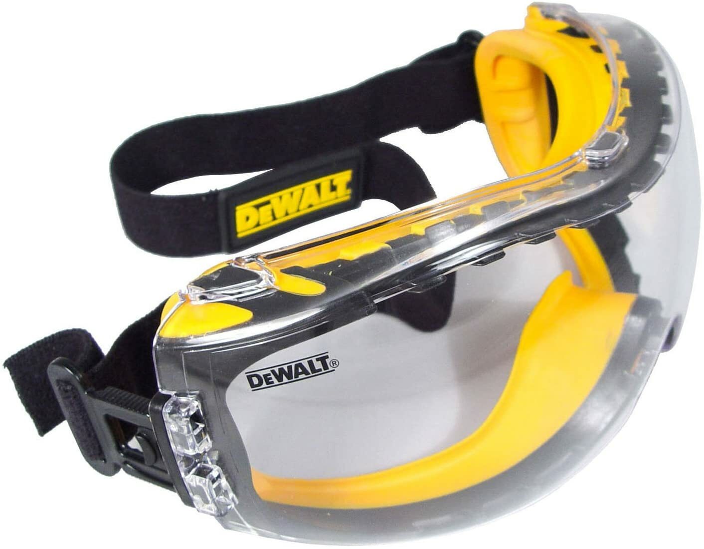 LOT DeWalt CLEAR SMOKE ANTI FOG Protective Over Glasses Safety Goggles ANSI Z87+