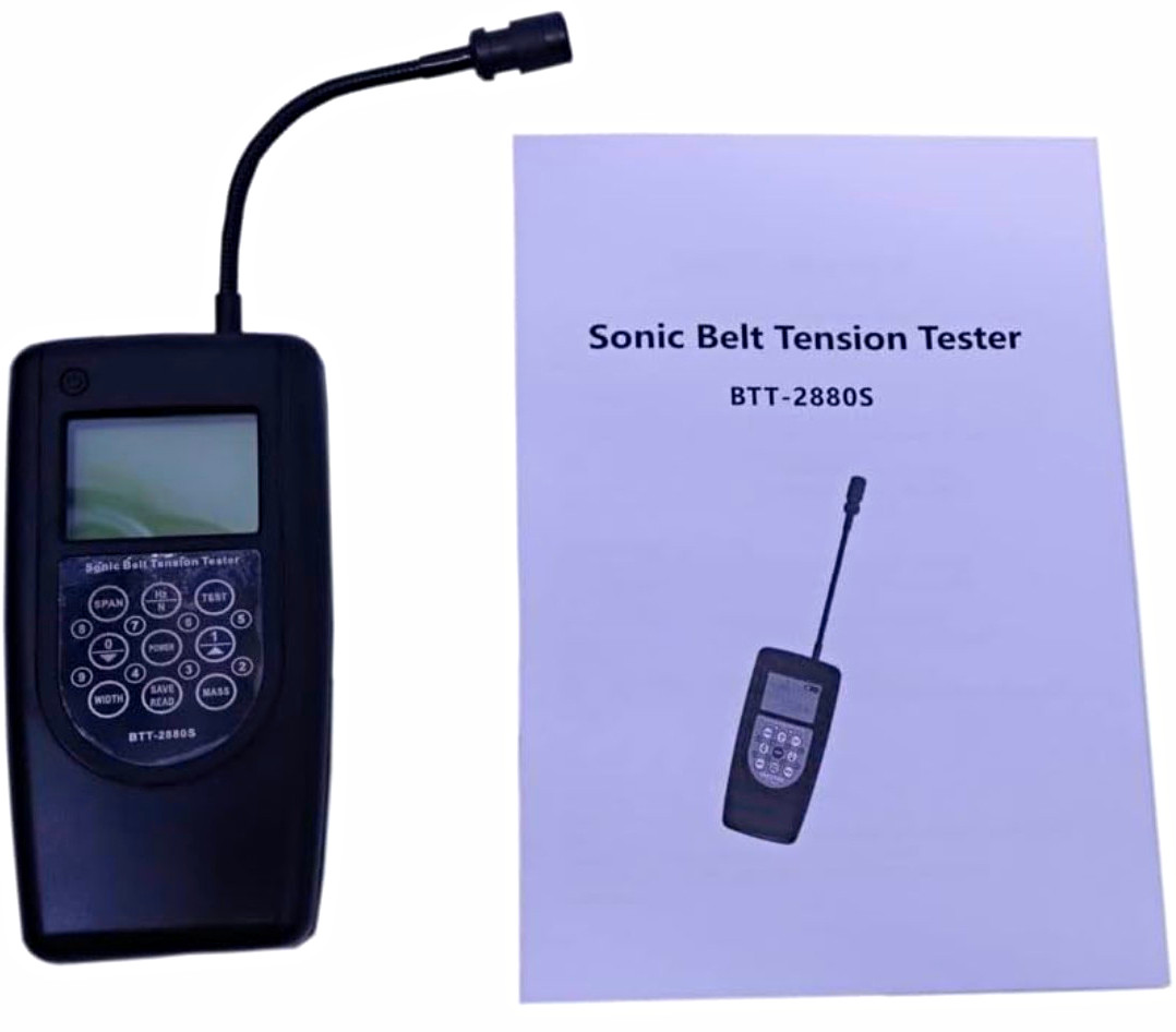 Sonic Belt Tension Tester BTT-2880S w/ Carry Case & Manual