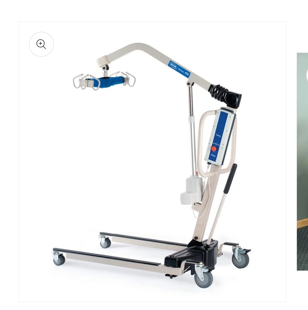 Invacare Reliant 450 Electric Patient Lift with Hand Control RHL-450-1 Invacare Reliant 450 Electric Patient Lift with Hand Control RHL-450-1