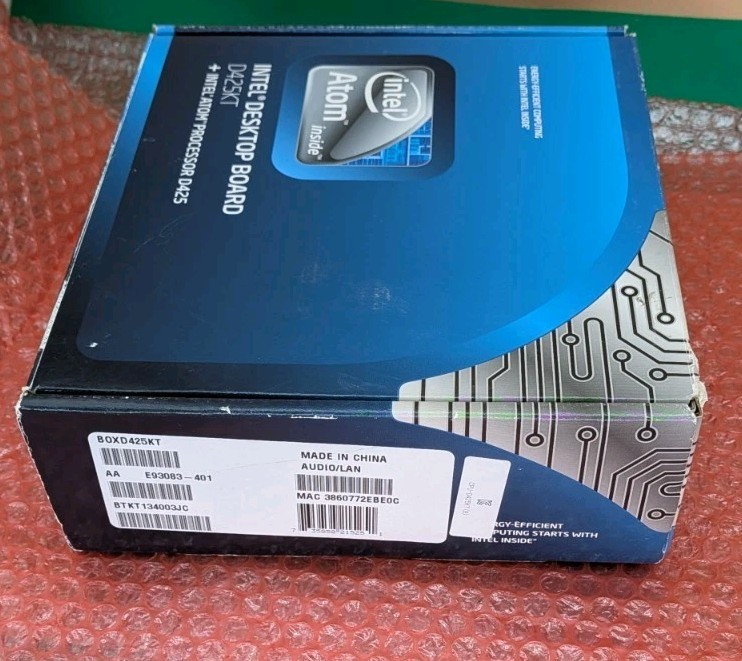 Intel D425KT Mini-ITX Motherboard w Integrated Intel Atom D425 CPU & I/O Shield 