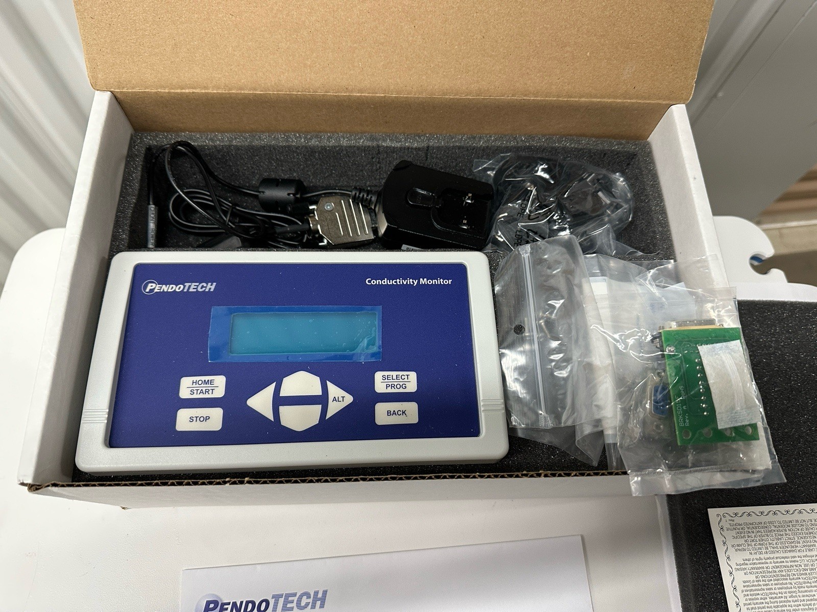 PendoTECH Conductivity Sensor Monitor™ User Guide Model CMONT