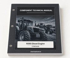 Component Technical Manual fits John Deere 6090 Diesel Engine CTM115419 picture