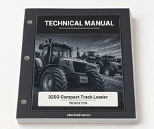 Technical Repair Manual fits John Deere 325G Compact Track Loader TM14297X19 picture