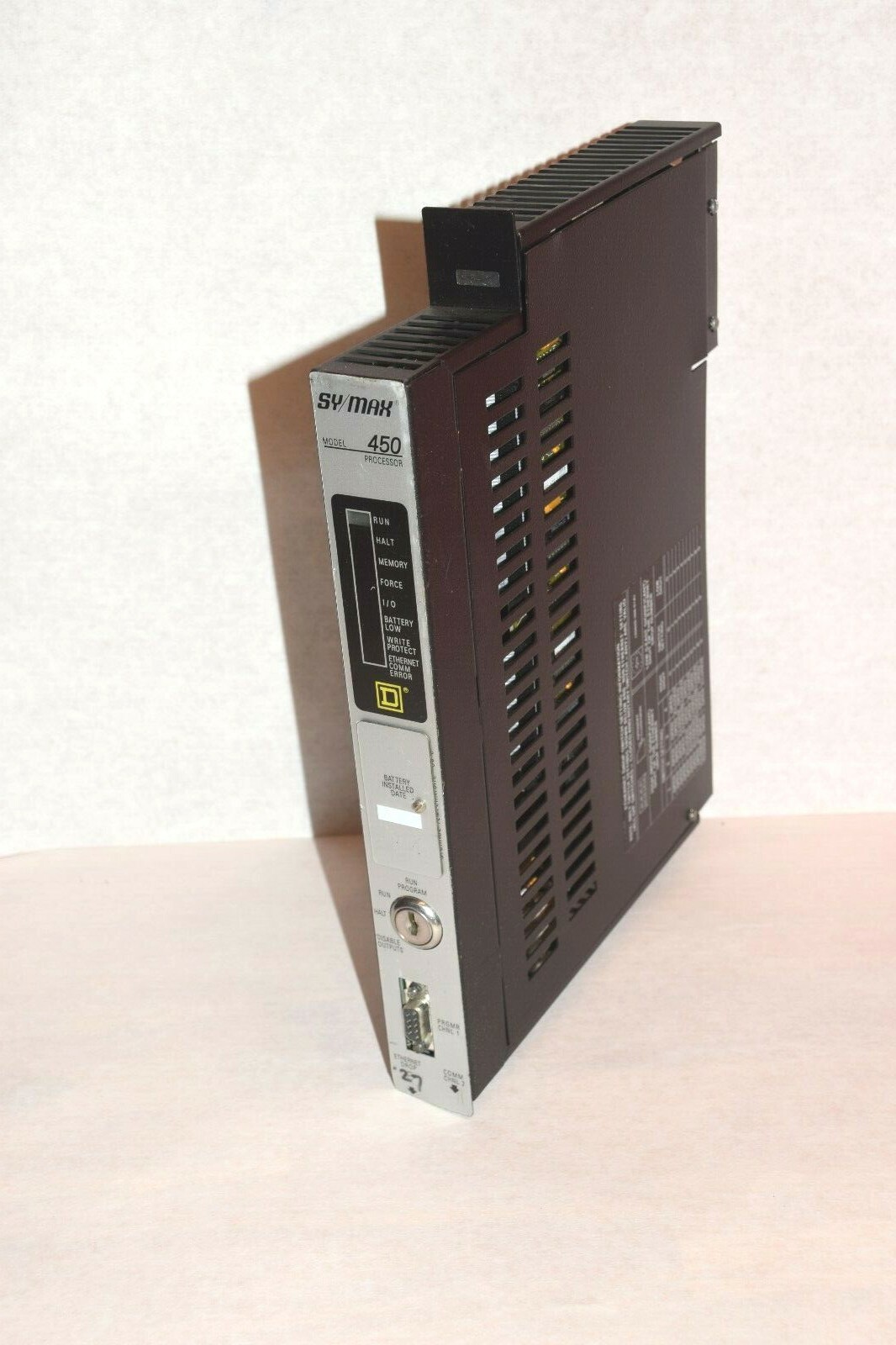 Square D SyMax 8055 SCP452 450 Series Processor Module