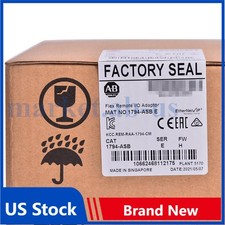 NEW Sealed Allen Bradley 1794-ASB SER E FLEX Remote I/O RIO Adapter 8 I/O picture