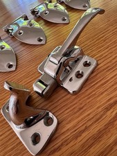 Vintage NOS Kason door hardware lot Model 755  chrome walk in icebox cooler picture