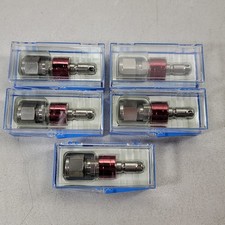 Lot of 5 Swagelok Quick-Connect Stem With Valve SS-QC6-D-600 picture