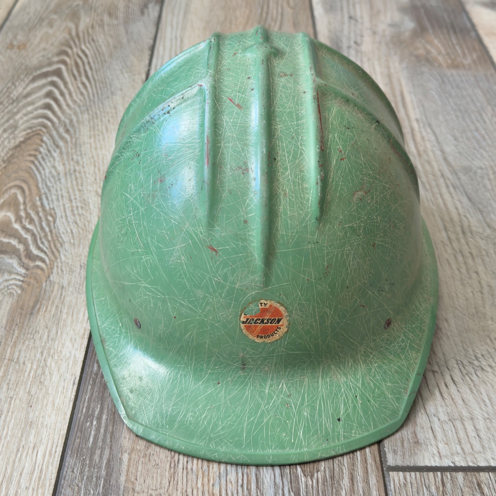 Vintage Green Fiberglass Jackson Safety Cap SC-1 Jackson Products USA