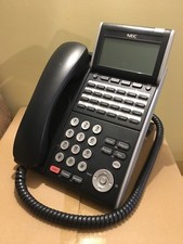 NEC DTL-24D-1 (BK) TEL DLV(XD)Z-Y(BK) TELEPHONE BLACK EXCELLENT 1 YEAR WARRANTY picture