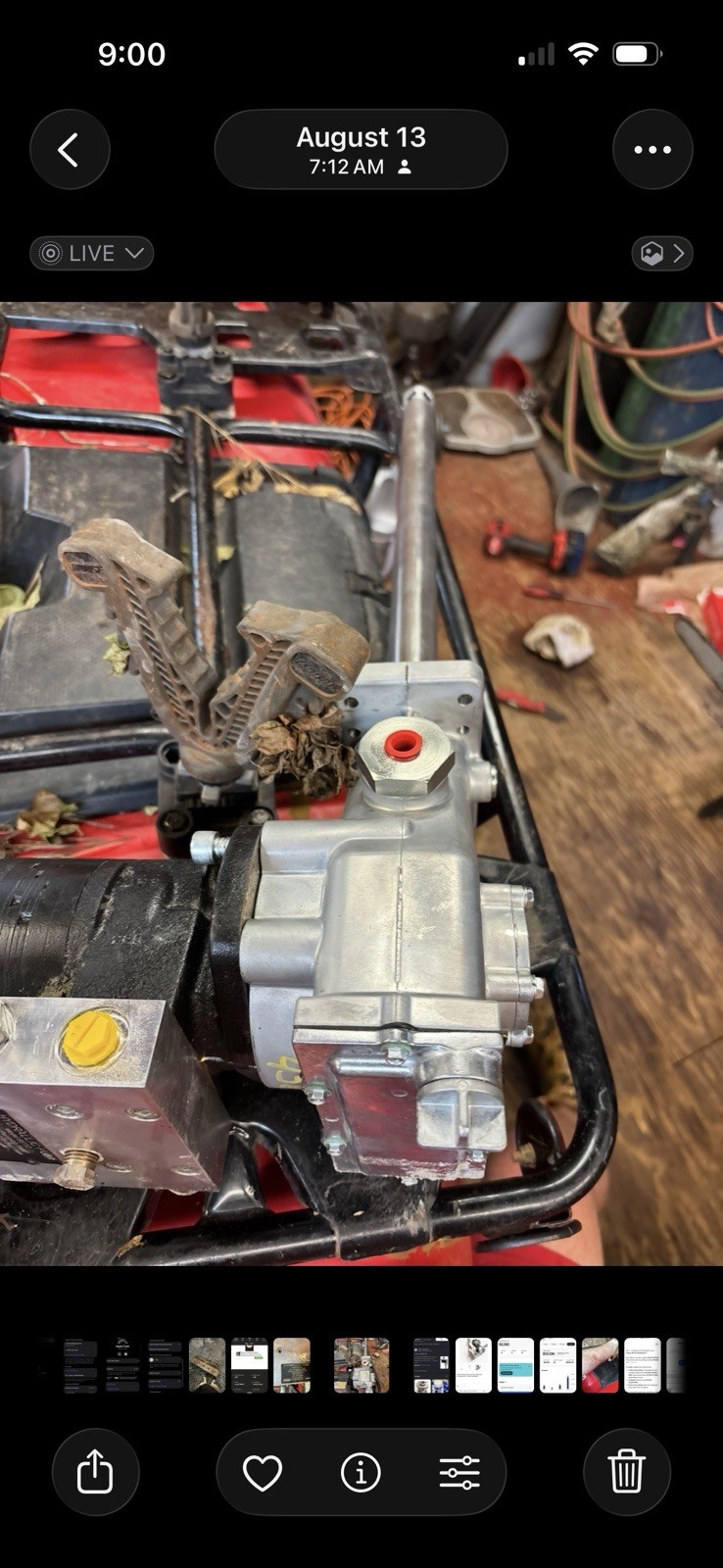 Lincoln SKF FlowMaster ll hydraulic pump