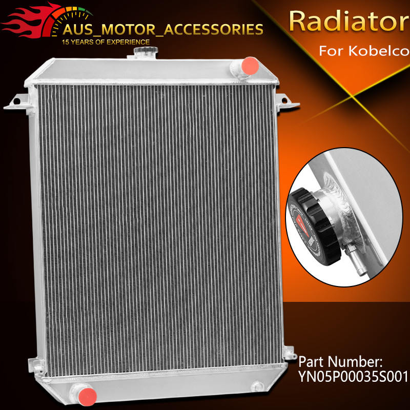 4 Row Radiator For Kobelco SK200-6E SK230-6E SK250-6E SK210-6E YN05P00035S001