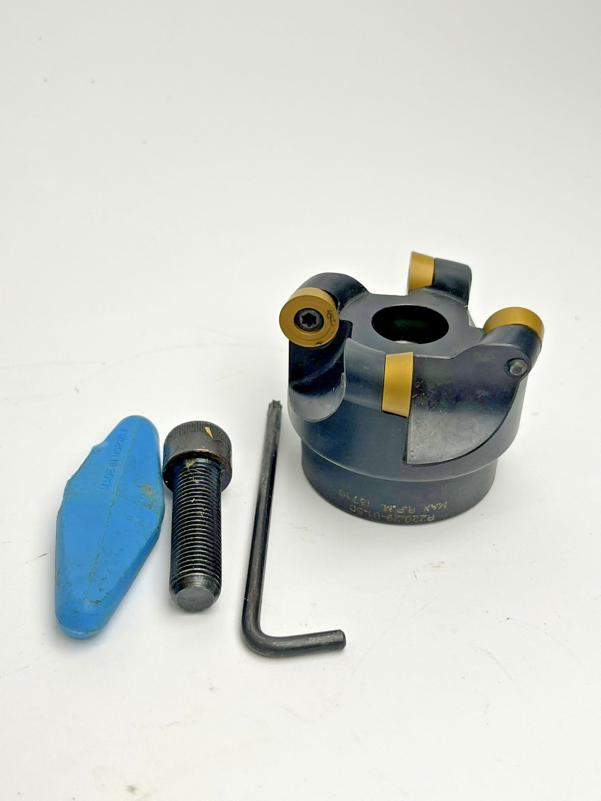 SECO Carboloy 514 Milling Head R220.29-0.150 16710 Max RPM with Carbide Inserts 