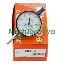 Mitutoyo 2046S Metric Dial Indicator, 0-10mm Range, 0.01mm Graduation picture
