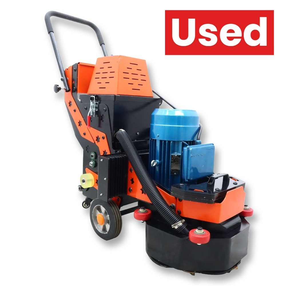 Used Concrete Floor Grinder Polishing Machine Dust-free with 6 Discs 220V Used Concrete Floor Grinder Polishing Machine Dust-free with 6 Discs 220V