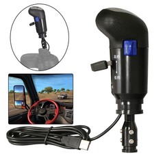 XSLOER USB Truck Simulator Shifter - Gearshifter Knob for with clamp, Blake A picture