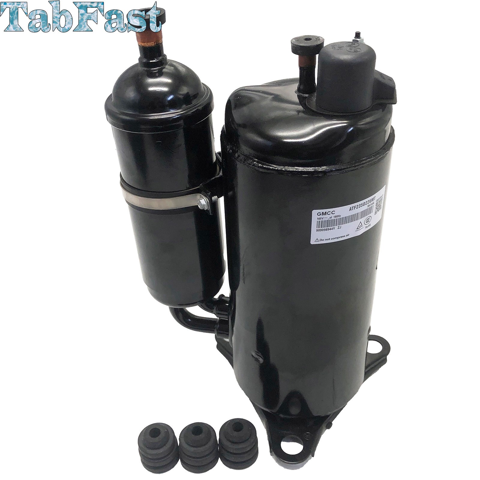 New 1Pc DC Inverter Rotary Compressor for GMCC ATF235D22UMT 165V at 180 Hz R410A