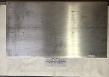 Aluminum Flat Bar, 3/8” x 10” x 18”, 6061 AL FB .375”, 10” Wide, 18” Long picture