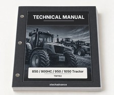 Technical Repair Manual fits John Deere 850 900HC 950 1050 Tractor TM1192 picture